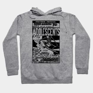 Adolescents / Murphy's Law Punk Flyer Hoodie